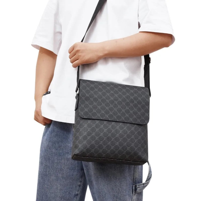 Trendy moderne heren schouder tas