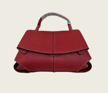 Luxe hoogwaardige trendy lederen dames handtas