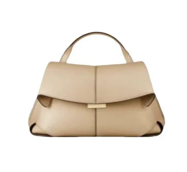 Luxe hoogwaardige trendy lederen dames handtas