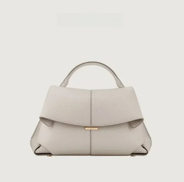 Luxe hoogwaardige trendy lederen dames handtas