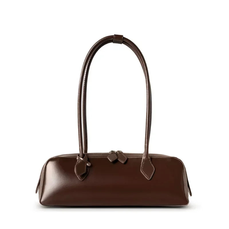 Luxe Lederen Dames Schouder Tas