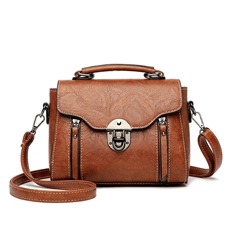 Luxe dames designer hoge kwaliteit PU lederen hand en schoudertas