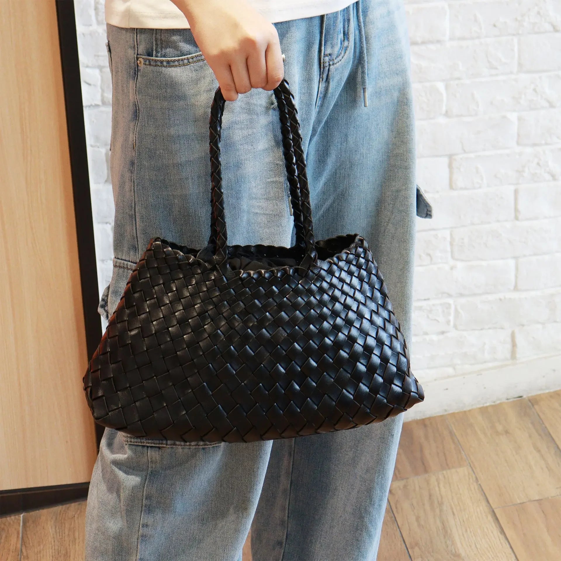 Trendy Handgemaakt Handtas en Schouder Tas