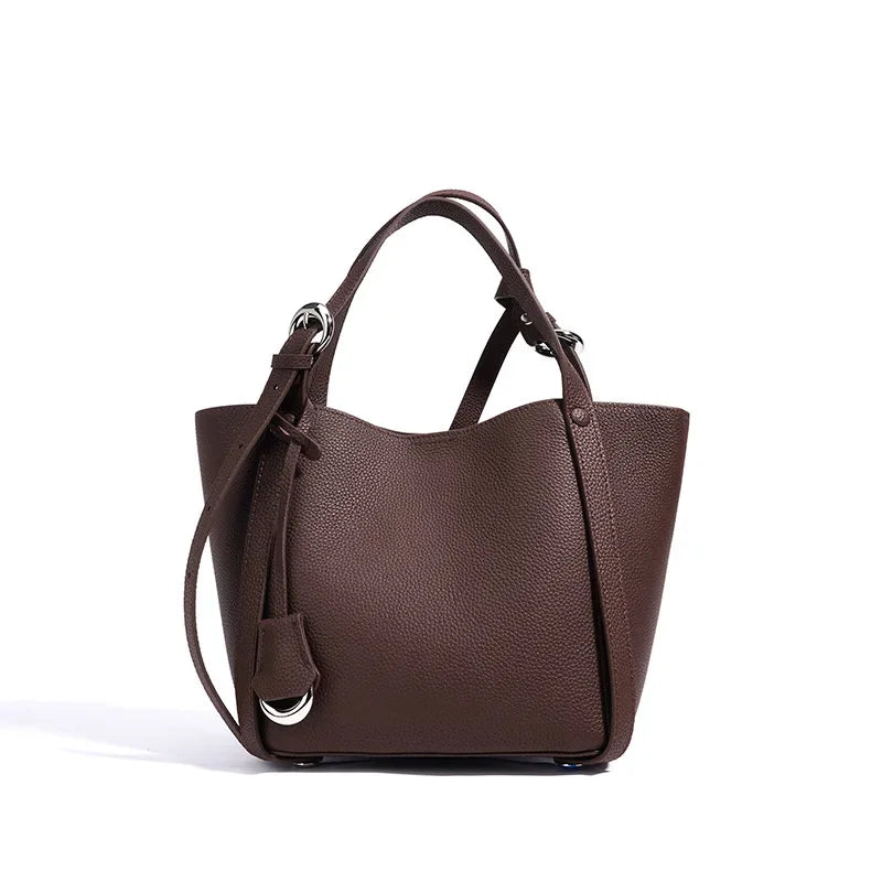 lederen luxe designer draag en schoudertas voor dames ﻿