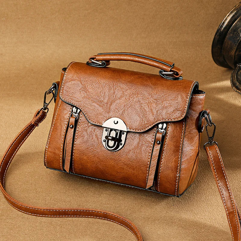 Luxe dames designer hoge kwaliteit PU lederen hand en schoudertas