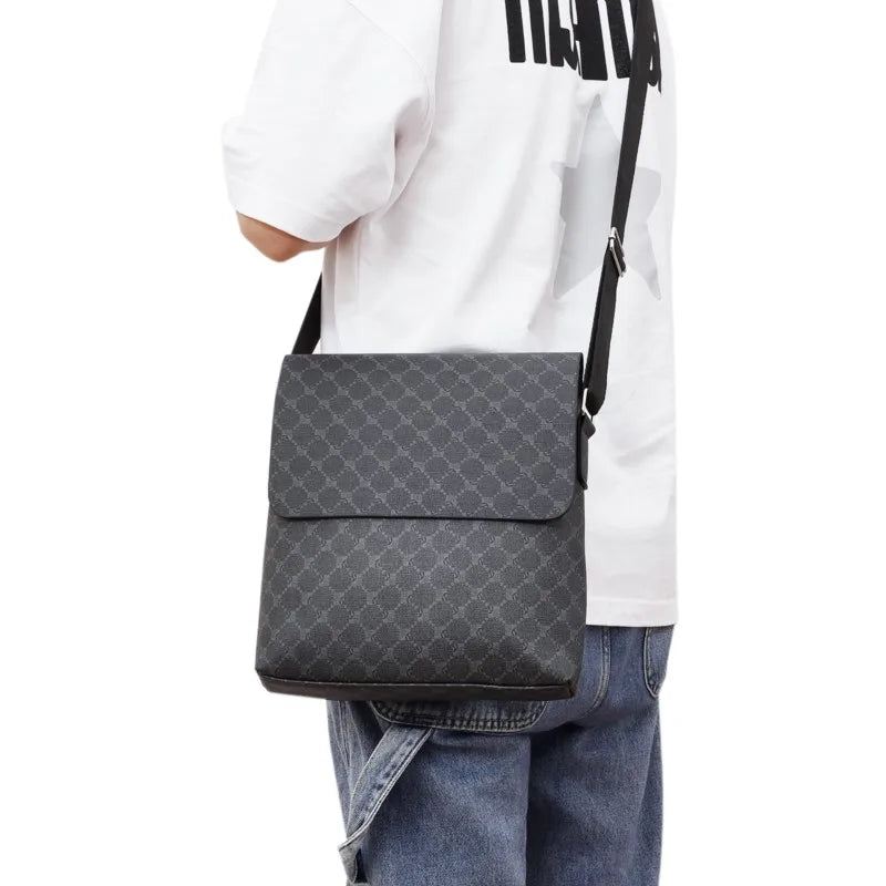 Trendy moderne heren schouder tas