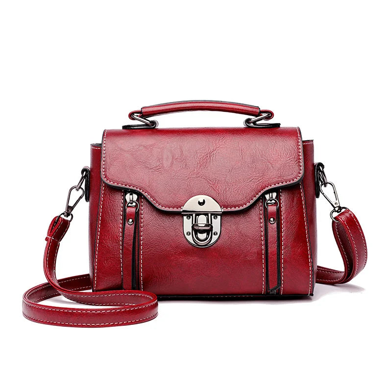 Luxe dames designer hoge kwaliteit PU lederen hand en schoudertas