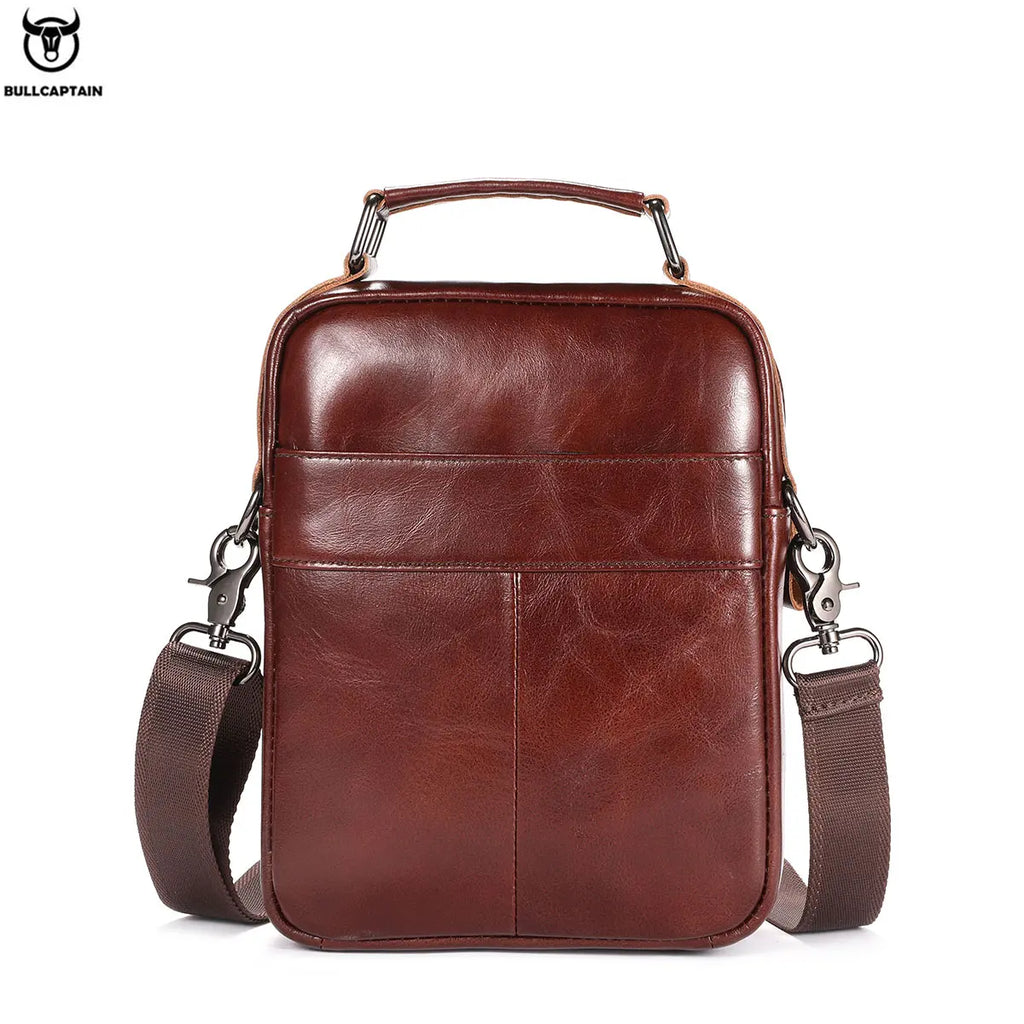 Echt Lederen Top Kwaliteit Heren Schouder Tas