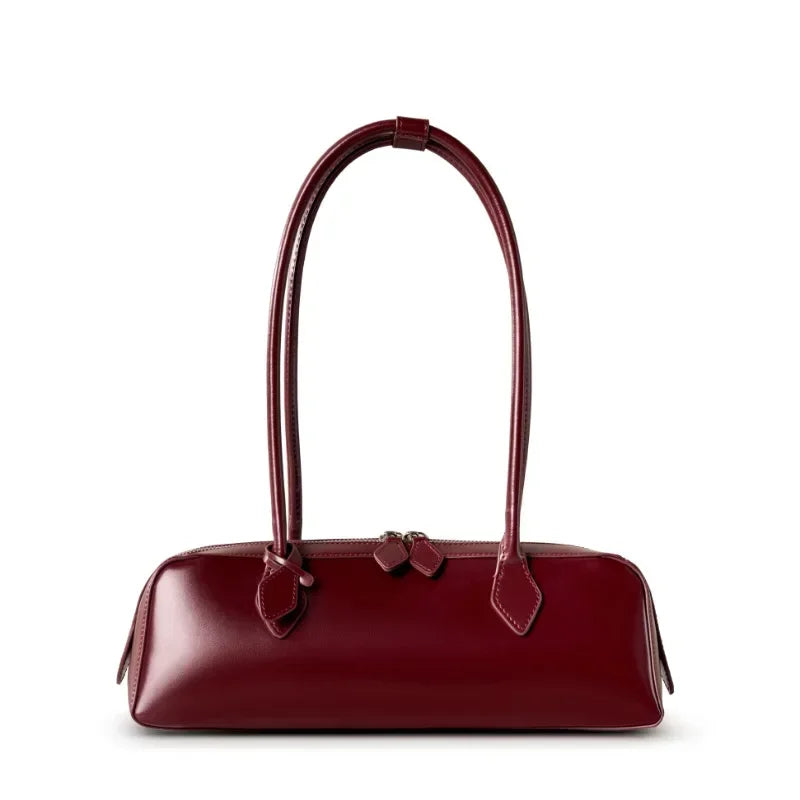 Luxe Lederen Dames Schouder Tas