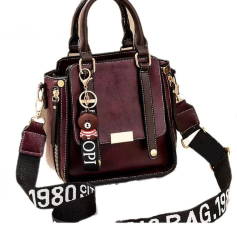 Nieuwe retro dames hand en schoudertas
