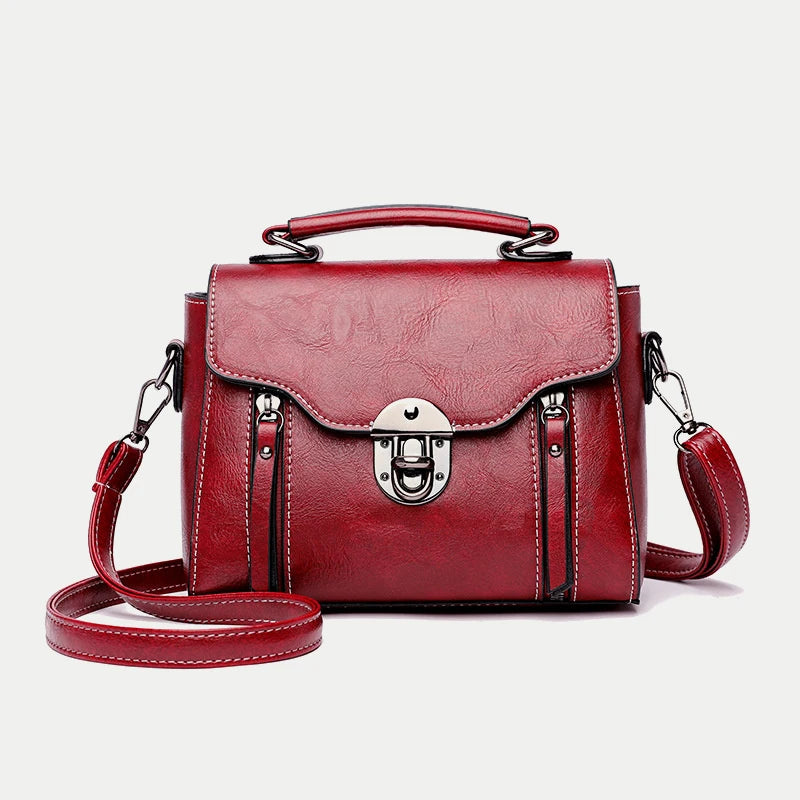 Luxe dames designer hoge kwaliteit PU lederen hand en schoudertas