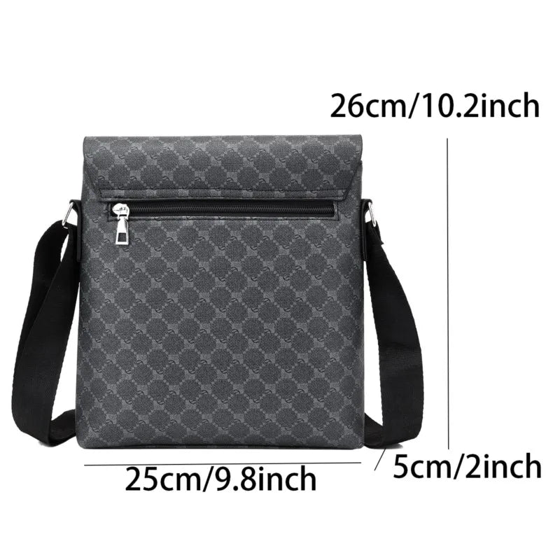 Trendy moderne heren schouder tas